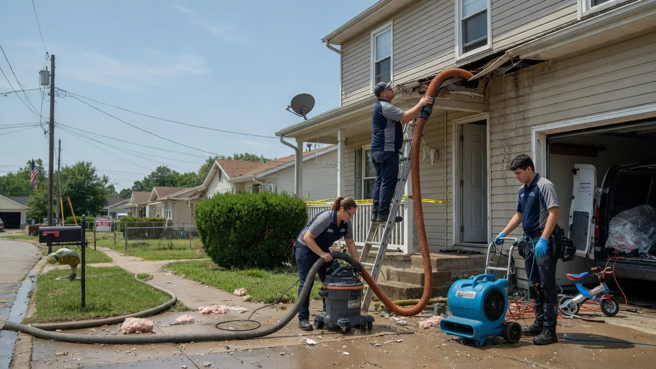 Water Damage Restoration in Byrnedale, PA near me